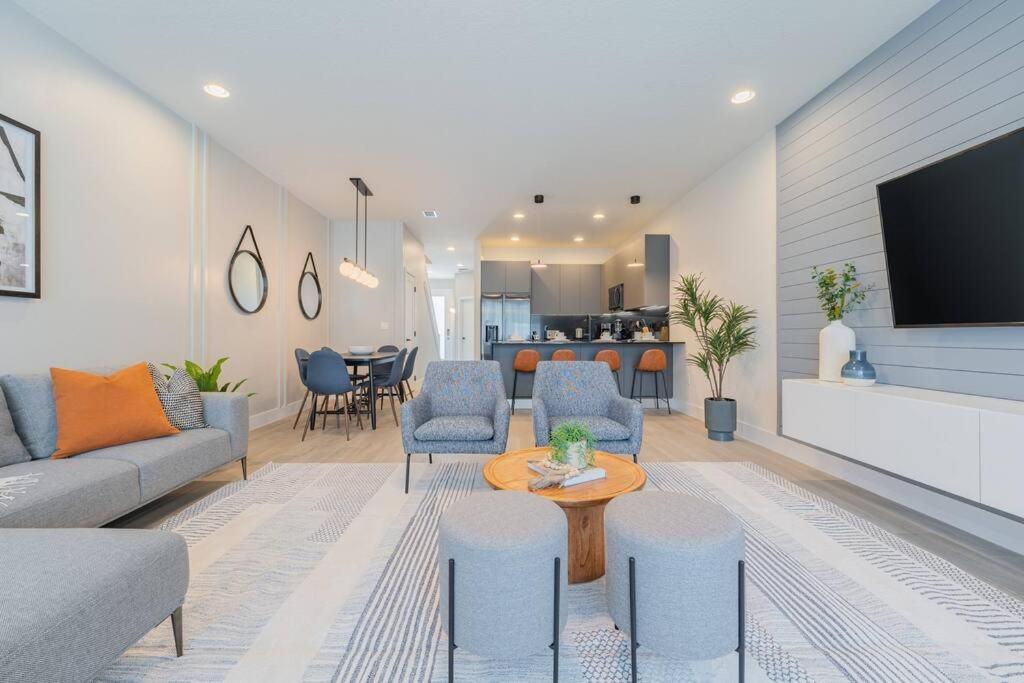 **Brand New** Luxurious Decor Townhouse With Private Pool Hit17145 Villa ออร์ลันโด ภายนอก รูปภาพ